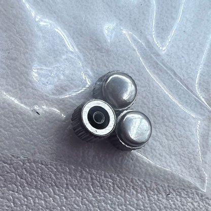 3 PIECES Replacement Parts Watch Crown Compatible with Movement 8200