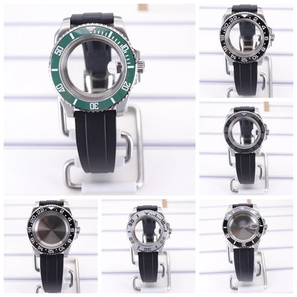Dive 40mm Watch Case For NH35 NH36 4R36 NH34 NH70 Miyota 8215 Eta 2824 PT5000