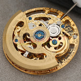 China Made HZ27AOB Golden Hollow Calendar Automatic Mechanical Movement