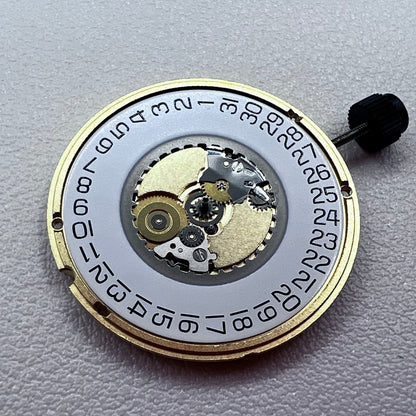Swiss ETA 955.112 Watch Quartz Movement 3 Hands Date@3
