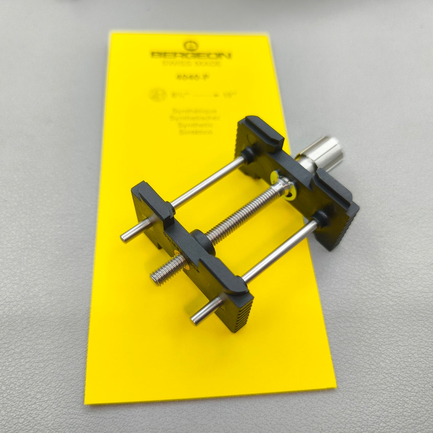 Swiss Bergeon 4040-P Extensible And Reversible Movement Holder Watchmaker