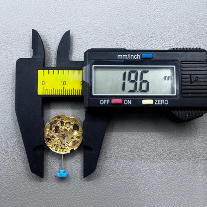 Japan Miyota 6T33 Golden Hollow Hand-winding Mechanical Movement 3 Hands