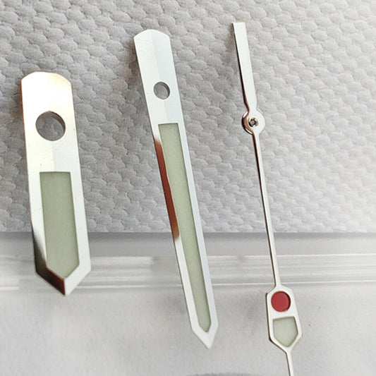 1. 19mm C3 Lume watch hands by Seiko for SBDX001 and SKX007 models with NH35 movement.  