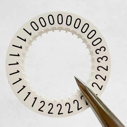 Replacement day wheel disc for M021.626 watch movement, compatible with C07.651, precision brand part.