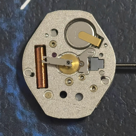 Precise Swiss Part Ronda 763 quartz movement with 3 hands, no calendar, ideal for watch repairs.