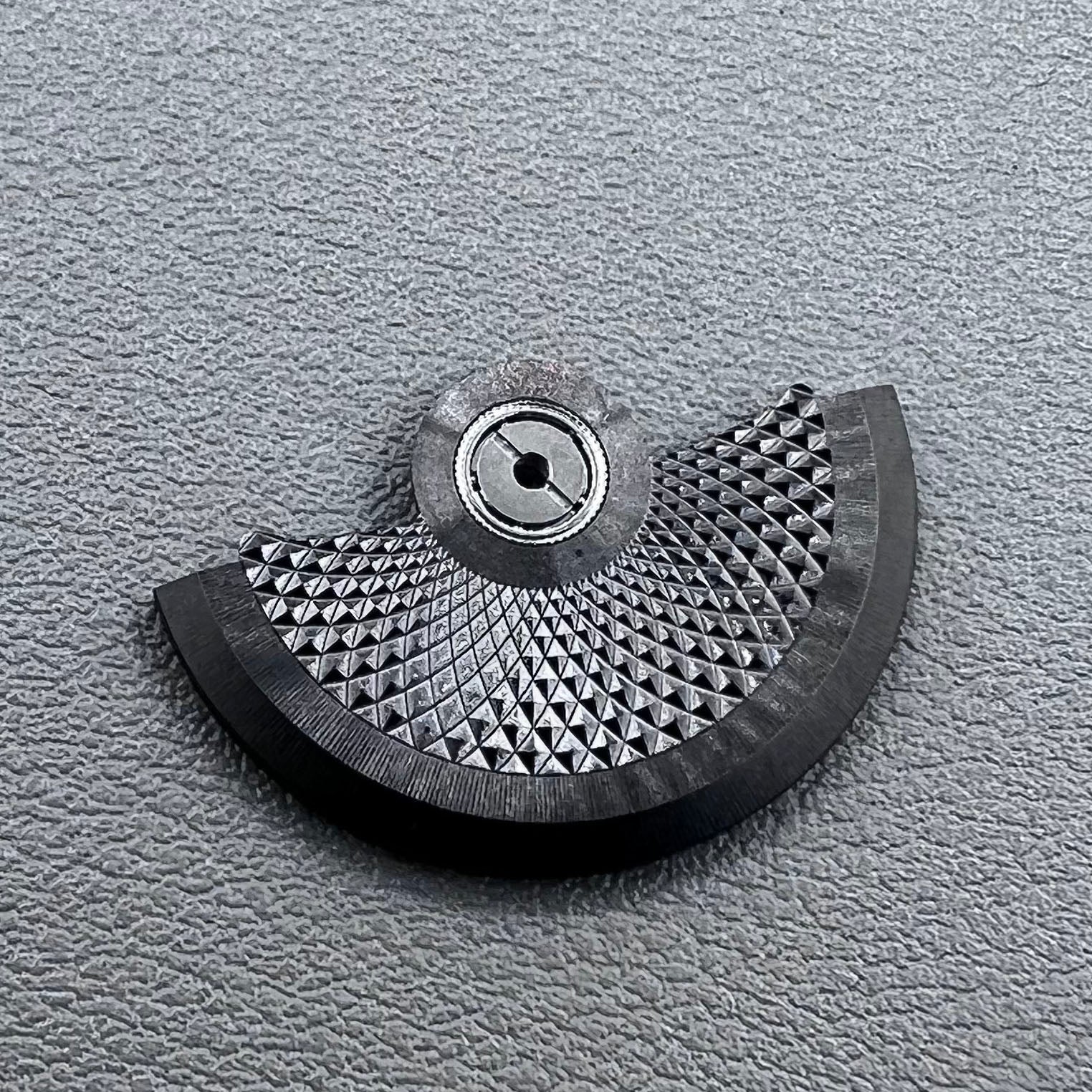 Black Rotor Oscillating Weight for NH34 NH35 NH36 NH38 watch movements, durable and precise.