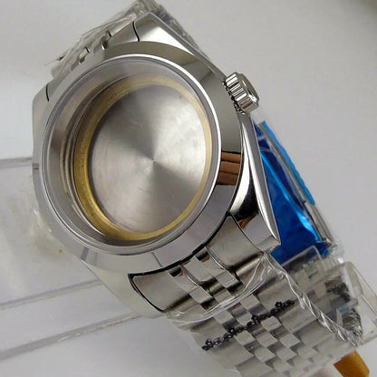 Polished 36/39MM 316L Steel Watch Case Fit ETA 2824 2836 8215 NH35 NH36 7S26