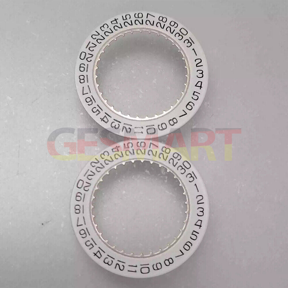 White date disk wheel displaying date at 3 o'clock, compatible with ETA F04.111 watch movement.