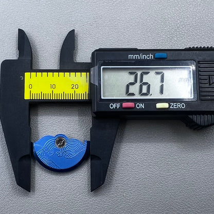 Auspicious Cloud Blue rotor oscillating weight for NH35 NH36 watch movements