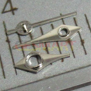 4.5mm Silver Arrow Shape Watch Hands Set for Miyota 2035 2115 2105 2305 2315