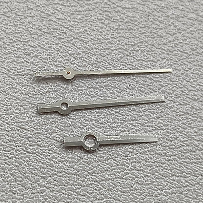 NO Luminous Silver Trim Watch Hands Set For NH35A/NH36A Movement
