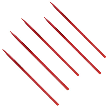 Bergeon 6436 polystyrene cleaning sticks for watches, pack of 5, resistant and precise maintenance tool.