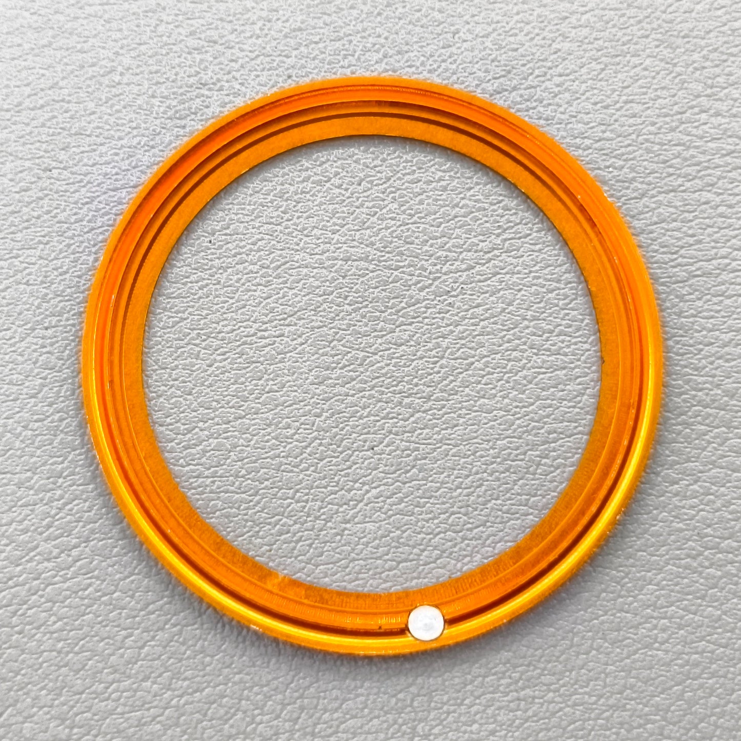 41mm Aluminium Alloy Orange Watch Bezel Insert for Omega Seamaster 600