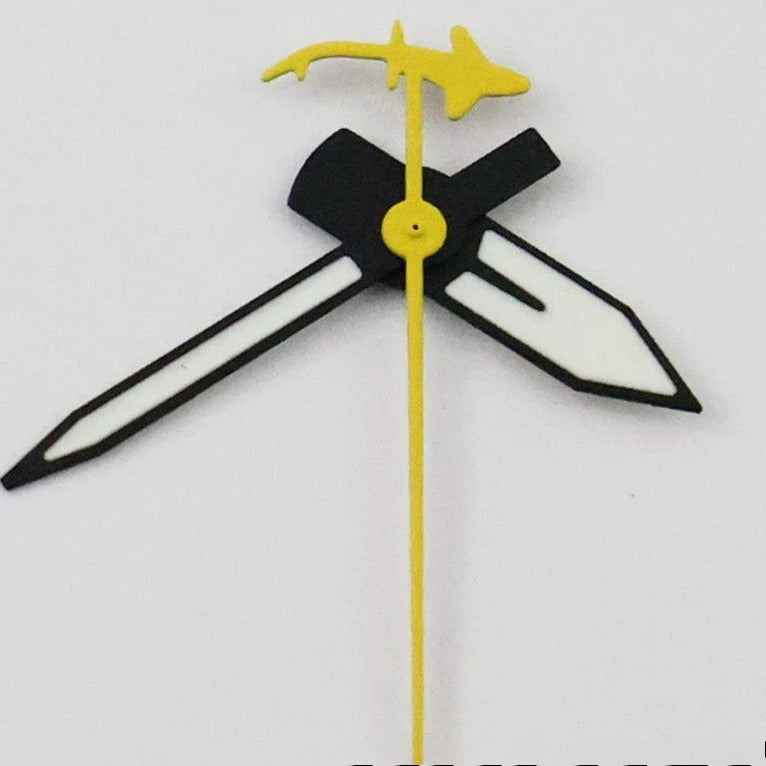 Shark Second Hands C3 Luminous Watch Hands for NH34 NH35 NH36 NH38 NH70 NH72