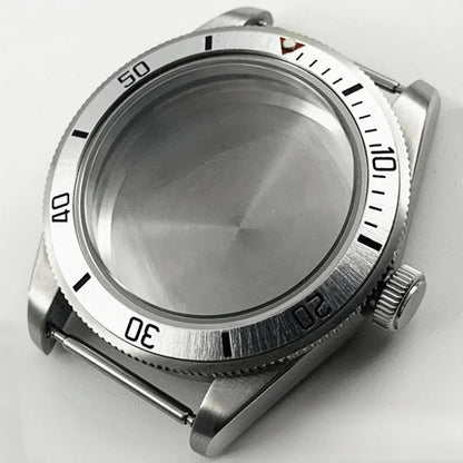 39MM Bezel Domed Sapphire Crystal Case for NH34 NH35 NH36 NH38 ETA 2824 PT5000