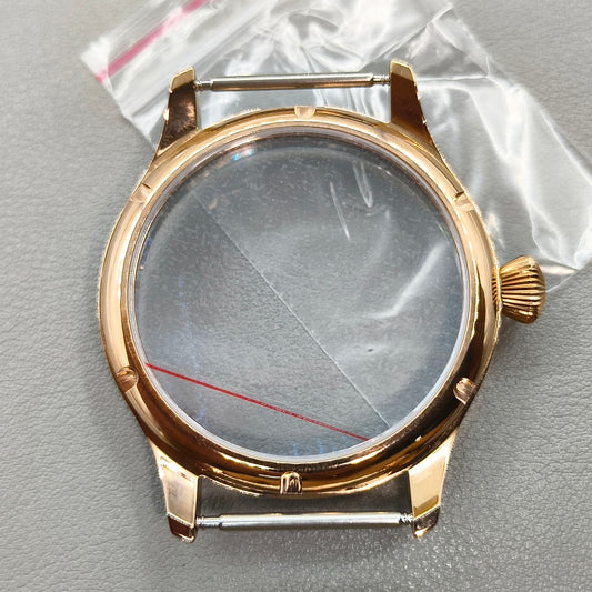 44mm 316L Watch Case Sapphire Glass for Seagull ST3600/ST3621/ETA6497/ETA6498
