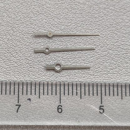 NO Luminous Silver Trim Watch Hands Set For NH35A/NH36A Movement