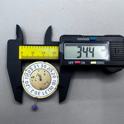 Swiss Ronda 7004.B 7004B Quartz Movement Small Big Date@12 Second@6