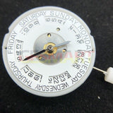 China Made 2834-2 Mechanical Movement Double Calendar Date At 3 Day At 12