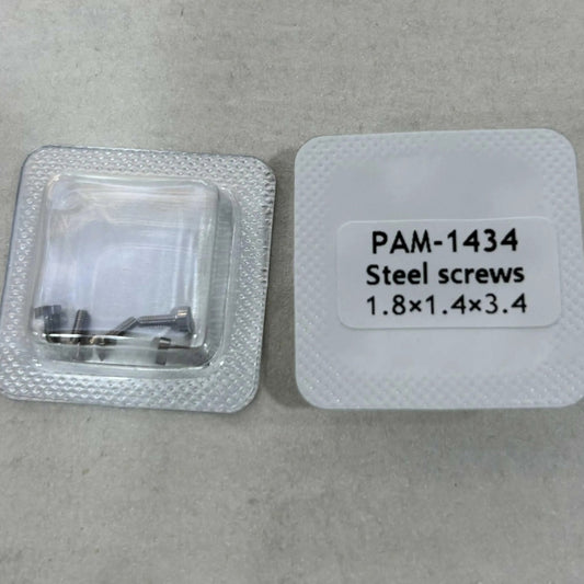 Vis de fond de boîtier de montre PAM 1,8 x 1,4 x 3,4 mm pour montre Panerai PAM-1434