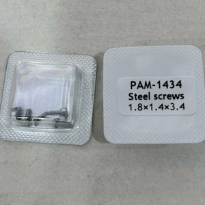 1.8X1.4X3.4mm PAM Watch Case Back Cover Screws for Panerai PAM-1434 Watch Part