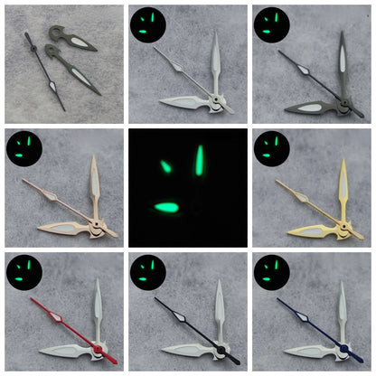 NH35 Green Luminous Watches Hands For NH35 NH36 4R 7S Replacements Parts