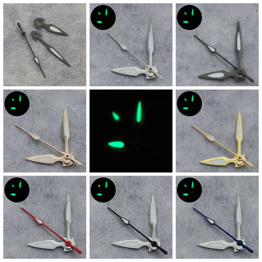 NH35 Green Luminous Watches Hands For NH35 NH36 4R 7S Replacements Parts