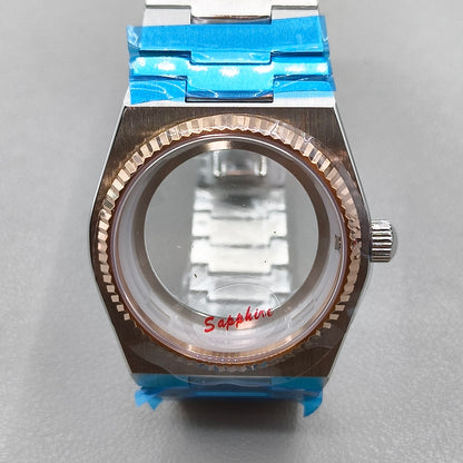 Modified 40mm Watch Case For Super-Player Prx Case Bracelet Fit NH35 NH36