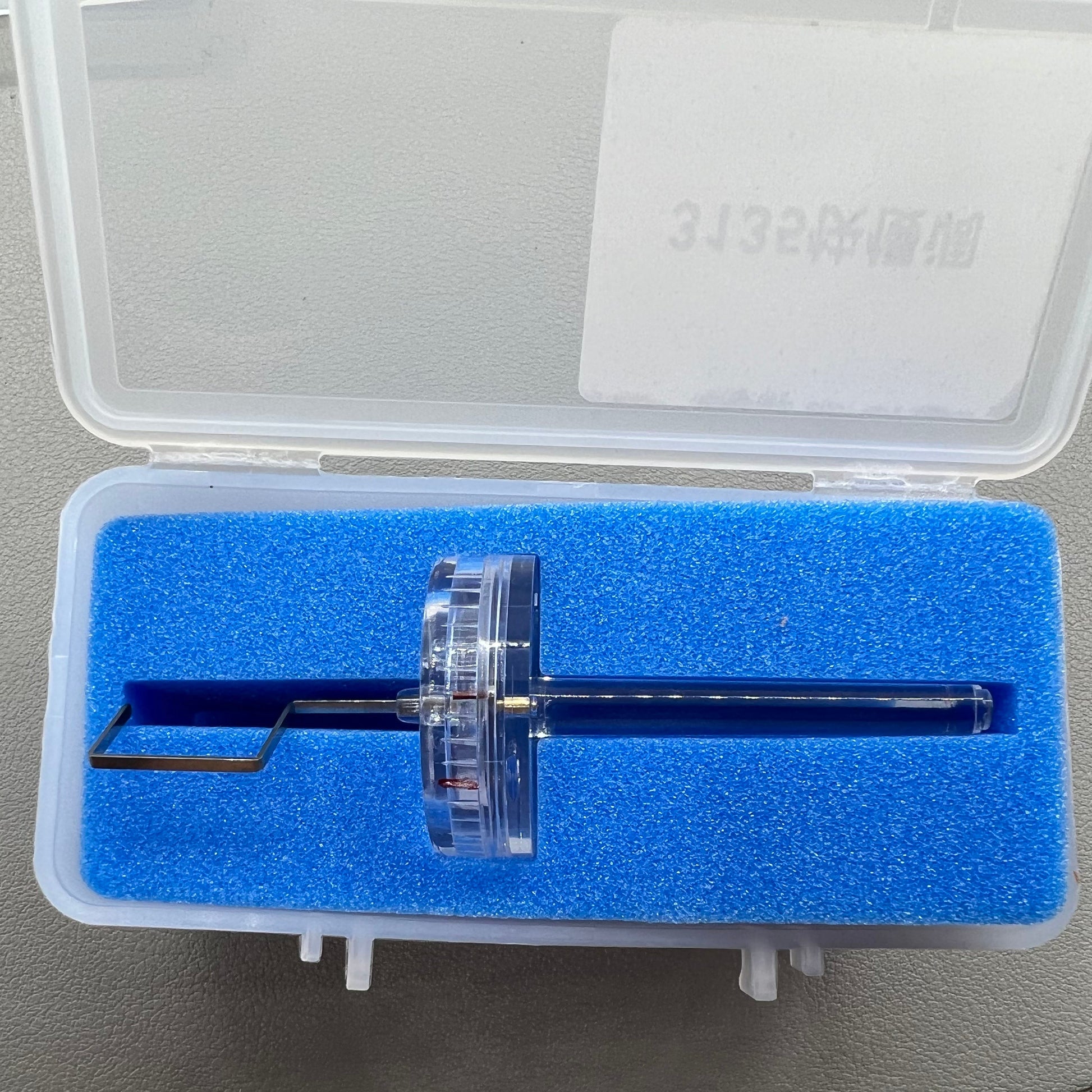 Microstella RLX watch regulation key for precise time adjustment in watchmaking accessories.