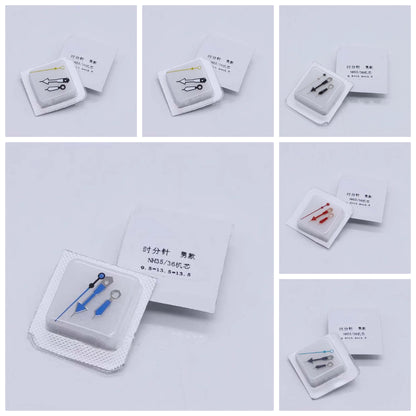 Modified No Luminous Hour Minute Second Hands Watch Hands Set for NH35 NH36