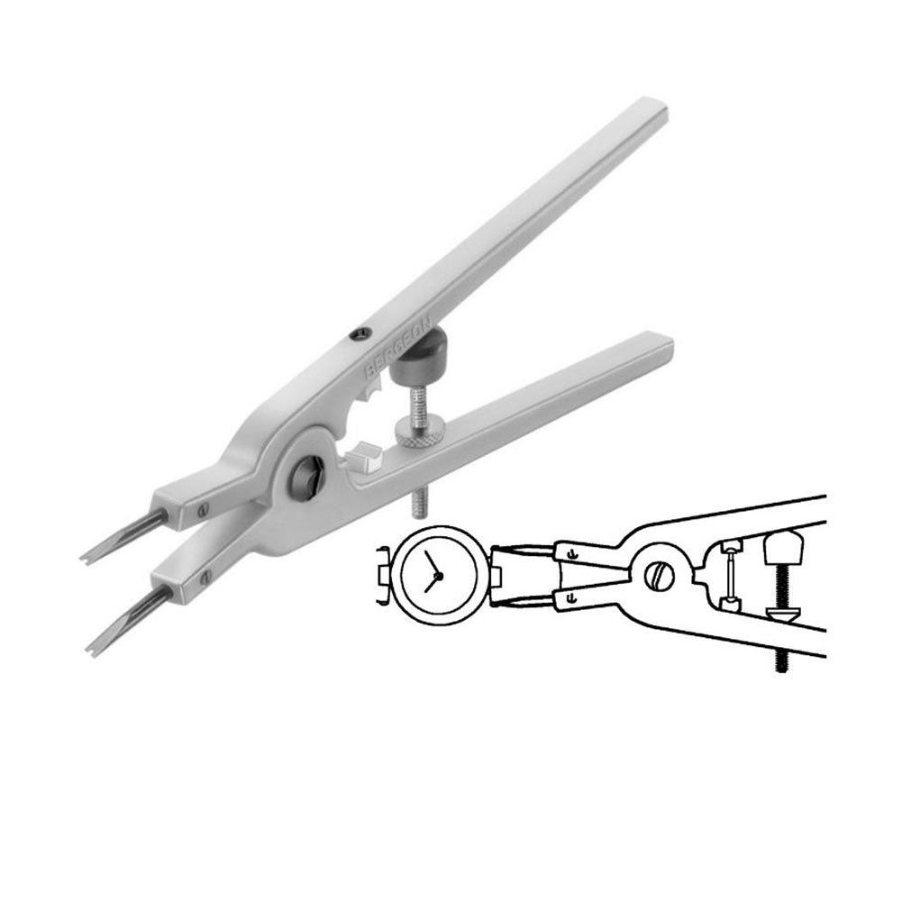 Bergeon 6618 spring bar plier tool, Swiss precision for easy watch strap removal and replacement
