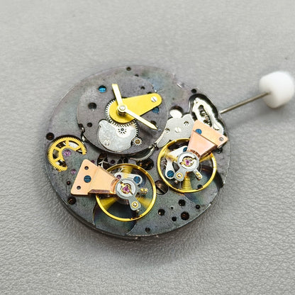 Shanghai Silver S-05A Automatic Mechanical Movement Black Rotor