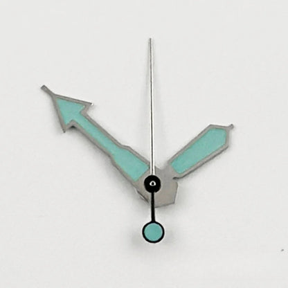 Multicolor Personalized Watch Hands with Green Luminous for NH34 NH35 NH36