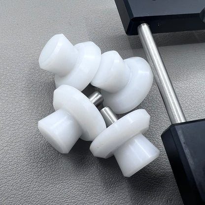 Swiss Bergeon 5674 vise jaws holder for secure watch case clamping, ideal for precise repair tasks.