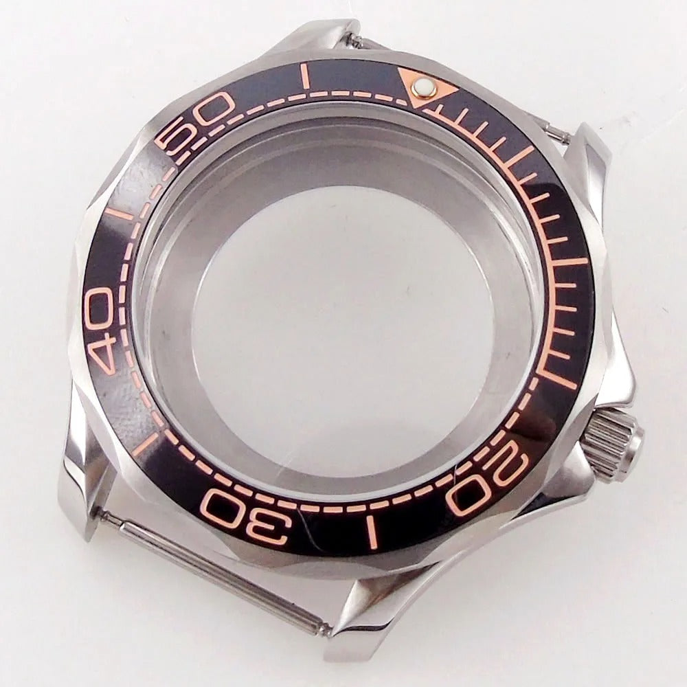 41mm Sapphire Watch Case For NH35 NH36 Miyota 8215 821A ETA 2836 DG 2813