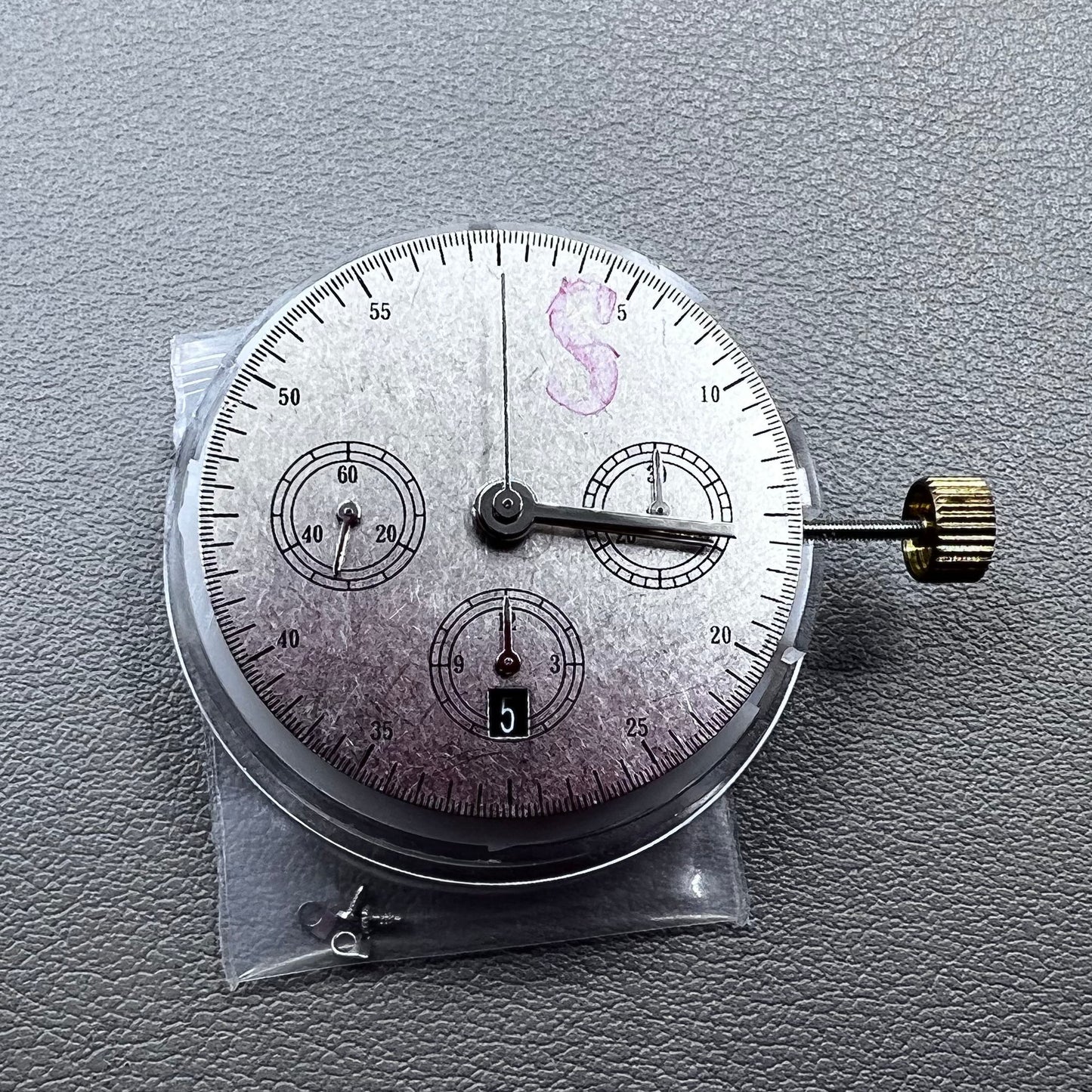 China 7750 Mechanical Chronograph Movement@6 Single Calendar Second@9 ETA