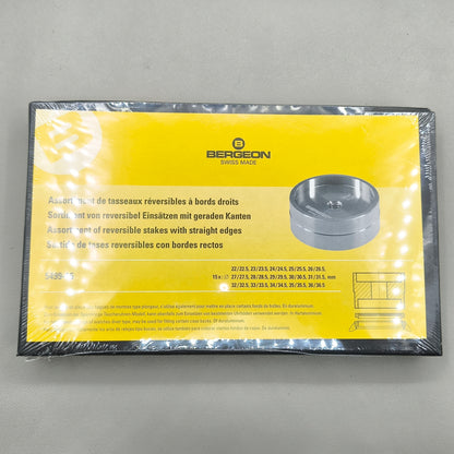 Swiss Bergeon 5499-15 Glass Fitting Dies Aluminium For Tension Ring Glasses