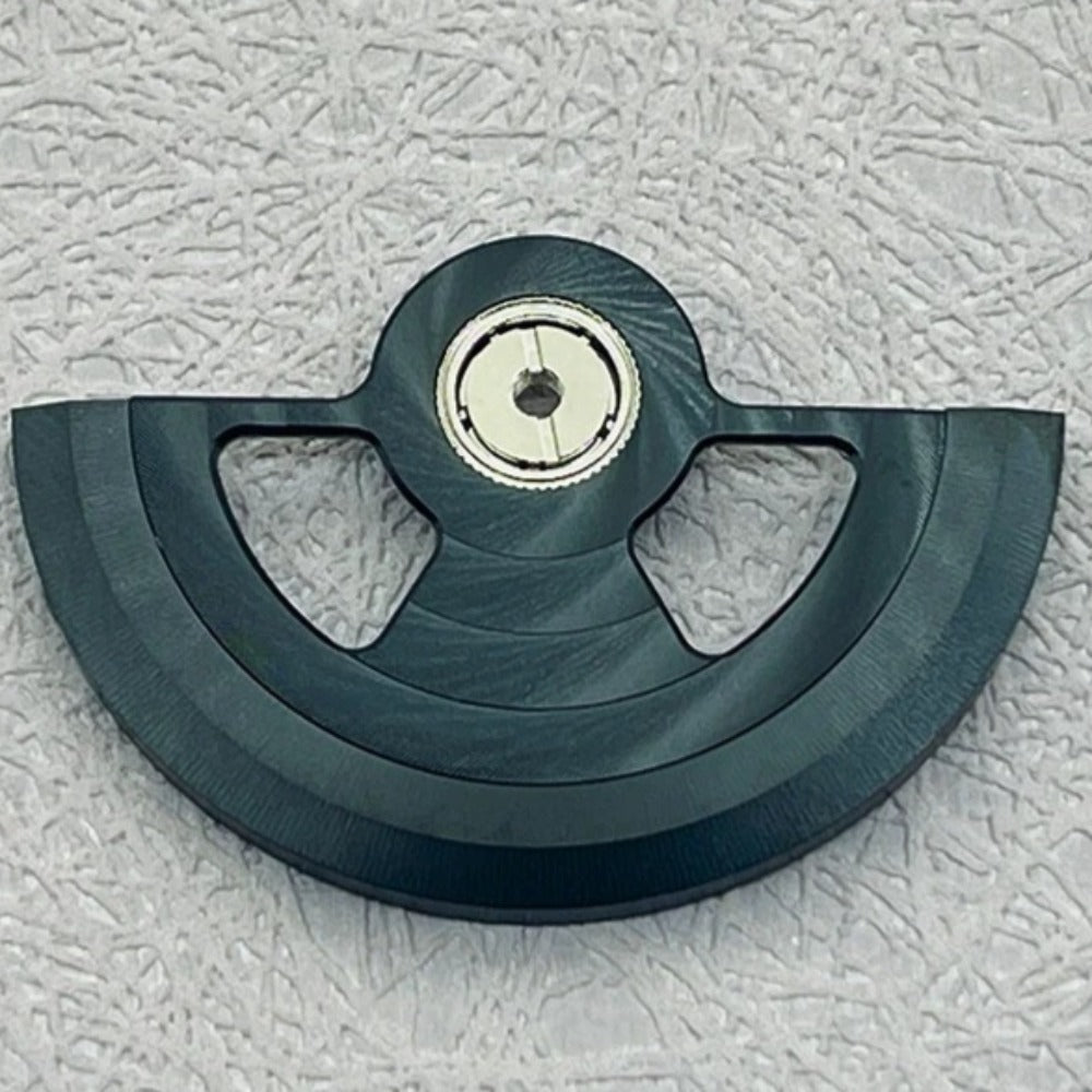 Black Bilateral Symmetrical Hollow Rotor Oscillating Weight for NH35 NH36 Movement