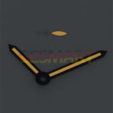 Black Trim Arrow Shaped Orange Lume Watch Hands for ST3600/ST3620/ETA6497/6498