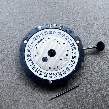 Japan Miyota 6S21 quartz watch movement with date display at 3 o'clock for precise timekeeping