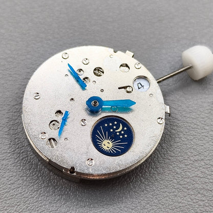 JHB10 Single Calendar Automatic Mechanical Movement Small Second@6/9/12