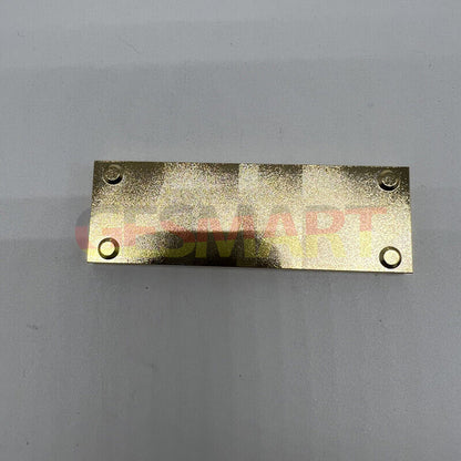 Copper golden 75mm watch accessory tray with 33 square compartments for organizing screws.