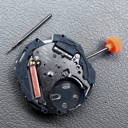 Japan 2F10A Quartz Movement 3 Hands Single Calendar