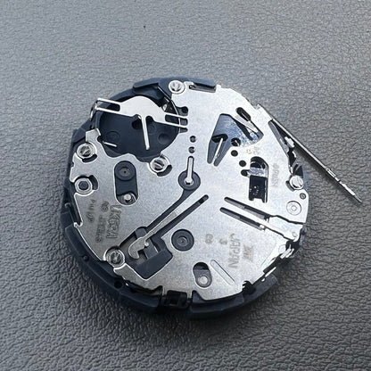 Japan Black Disk Seiko VK63 watch accessory with durable quartz movement for precise timekeeping.