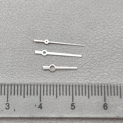2 Sets/Pack NO Luminous Silver Trim Watch Hands For  NH35A/NH36A Movement