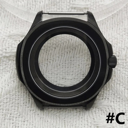 39MM Stainless Steel Colorful Ring Sapphire Glass Cover 5ATM for NH35/NH36/NH70