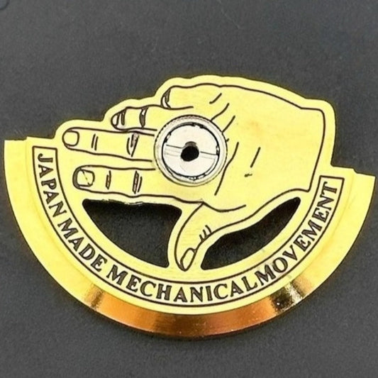 Modified Golden Finger Pattern Rotor Oscillating Weight for NH35 NH36 Movement