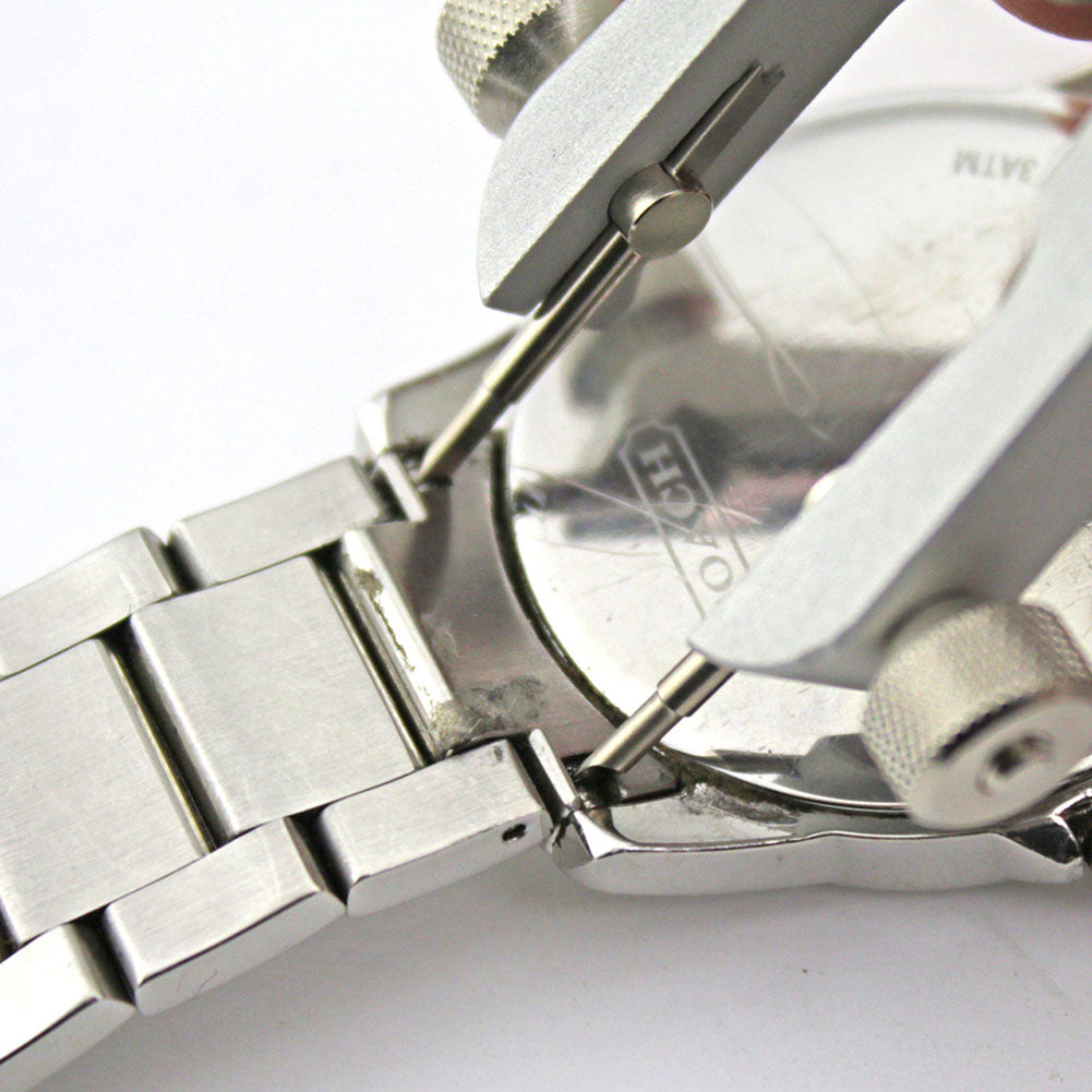 Bergeon 6825 spring bar pliers with ergonomic handles for precise watch bracelet removal