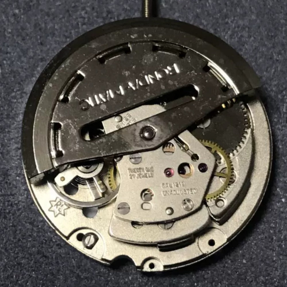 Swiss Made RONDA MATIC 1239 manual winding watch movement disassembled for repair and customization.