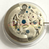 China Made Carved Silver Hollow 7120 Automatic Mechanical Movement